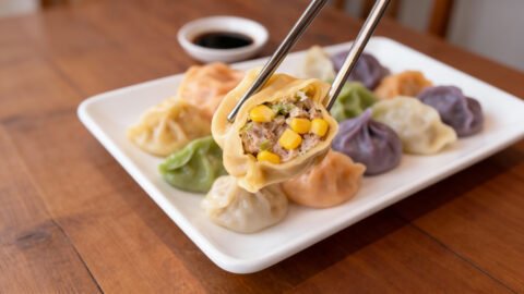 彩虹水餃-玉米